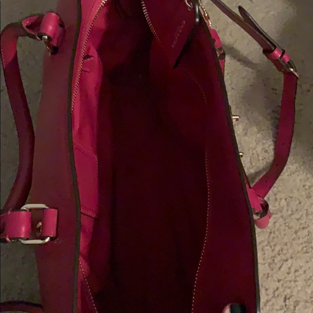 Pink Leather Coach - Picture 2 of 4